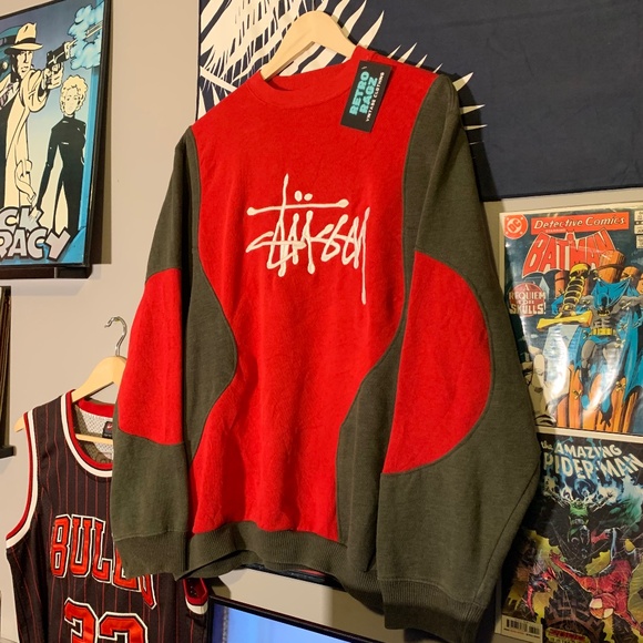 Custom Stussy Rework Crewneck - Picture 2 of 5